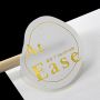 Customized special paper self-adhesive hot stamping stickers with embossed 3D rough textures for advertising logos, QR codes, trademark printing for envelopes, gift boxes, tea and wine labels, and takeaway seals.