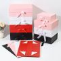 Foldable Flat Packaging Gift Boxes Cardboard Magnetic Closures Gift Paper Boxes