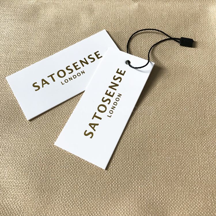High Quality Custom Paper Printed China Hang Tag Clothing Tags