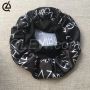 Custom Repeat Logo Elastic Wide Band Satin Bonnet
