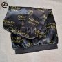 Repeat Logo Satin Sleep Bonnet for Long Hair With Wide Elastic Band