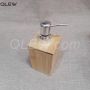 Custom wooden bamboo shampoo bottle Hand sanitizer bottle
