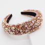 Designer Headbands Crystal Headbands Baroque Square Diamond Luxury Catwalk Hair Accessories Headbands