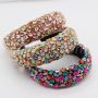 Designer Headbands Crystal Headbands Baroque Square Diamond Luxury Catwalk Hair Accessories Headbands
