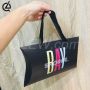 Paper Packaging Gift Pillow Box With Ribbon Handle