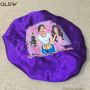 Wholesale Double Layer Silk Satin Bonnets with logo