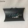 Private Label Printed Recycled Packaging Hair Extension Pillow Box for Hair
