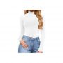 Women Long Sleeve Bodysuits Jumpsuit one-piece Hot Pants Sexy High  Jumpsuit