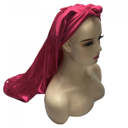 Braids Bonnet,Long Bonnet,Long Bonnet with Snap