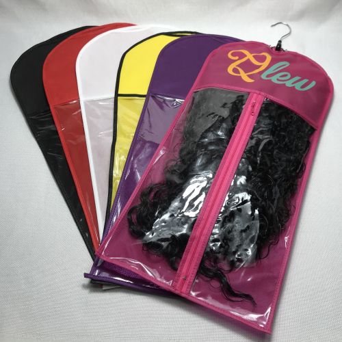 hair bags,non woven bag,wig bag with hanger