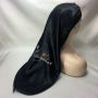 Custom Satin Hair Bonnet long Bonnets with button Bonnet