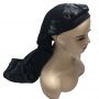Custom Long Bonnets for Braids with Snap
