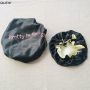 custom logo double layer silk satin baby mommy bonnets