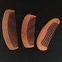 custom logo wooden pocket comb for travel