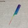 Rainbow Antistatic Hair Comb With Long Tail