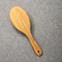 custom bamboo oval airbag massage comb denman hair brush