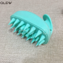 Hair Shampoo Brush Scalp Care Hair Brush with Soft Silicone Scalp Massager