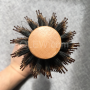 Antistati  Wood Round comb natural bristle hair brush