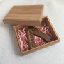 Private label Wooden bamboo gift Box