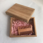 Private label Wooden bamboo gift Box