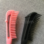 Luxury special plastic 8 rows head curve vent detangling hair brush