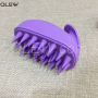Hair Shampoo Brush Scalp Care Hair Brush with Soft Silicone Scalp Massager