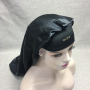 Custom Long Satin Hair Bonnet with Button