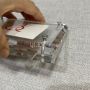 Custom Transparent Acrylic Picture Frame Magnetic Card Holder
