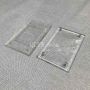 Custom Transparent Acrylic Picture Frame Magnetic Card Holder