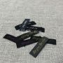 Custom woven fabric clothing garment label