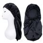 Custom Long Silk Satin Hair Bonnets for braids