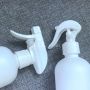 spray empty White PET PE HDPE 300ml 400ml 250ml 500ml plastic trigger spray bottles