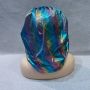 Custom Laser Satin Night Sleep Bonnet Shower Cap