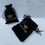 custom velvet bag with logo