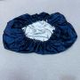 custom round satin pillowcase