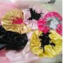 custom mommy and baby bonnet with logo