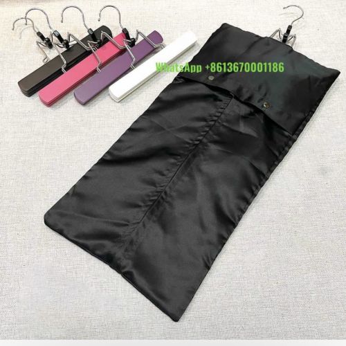 Satin bag,hair bags,wig bag with hanger