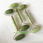 massager green jade rollers with scraping board