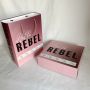 custom shipping paper bags and paper boxes for hair accessories