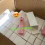 custom pink continuous spray bottles