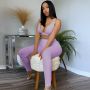 Navel Bare Underwear+Pants/Shorts Sexy Set