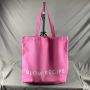 Custom pink Printed Logo Shopping Bag Eco Friendly Reusable Handle Canvas Tote Bag Cotton Canvas Bag