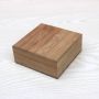 Custom Storage Gift Square Packaging Bamboo Wooden Box With Lids
