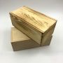Custom Logo Luxury Tea Set Jewelry Gift Packaging Storage Pine Wooden Box With Insert