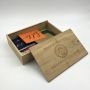 Cheap Unfinished Wood Box with Sliding Lid for Packaging Wholesale