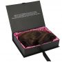 Elegant Design Hair Extension wig Packaging Boxes with satin lining