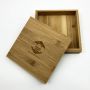 Customized Factory direct Eco-Friendly nature bamboo hand-made wooden gift box for packaging