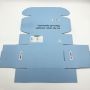 Folding Custom Printed carton shipping box for Mailer hair extension packaging