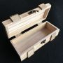 Custom fashion Fire roast Solid wooden box with lock