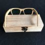Hot sale Custom packaging wooden sunglasses box with lock